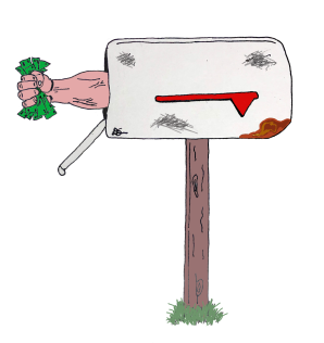 mailbox money -- color